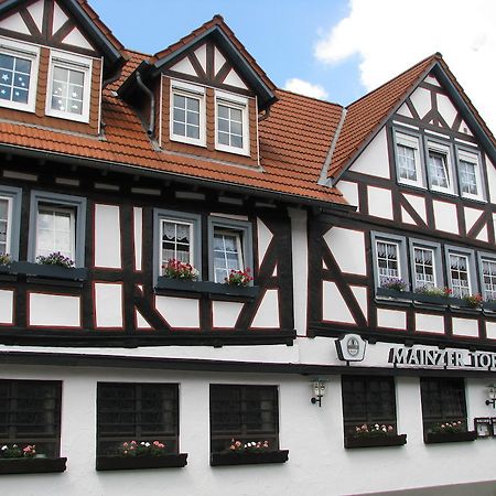 Restaurant / Pension Mainzer Tor Alsfeld Exteriör bild