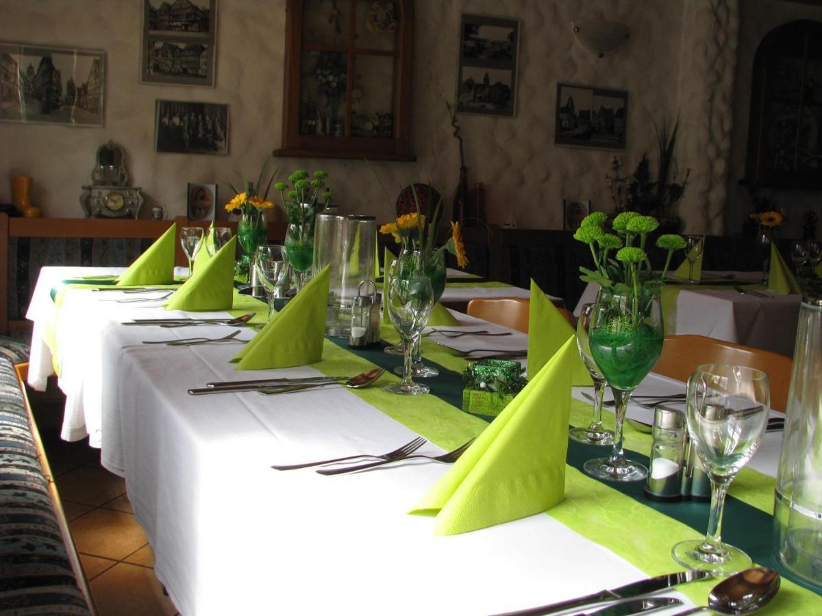 Restaurant / Pension Mainzer Tor Alsfeld Exteriör bild